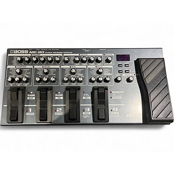Used BOSS ME80 Guitar Multi Effect Processor