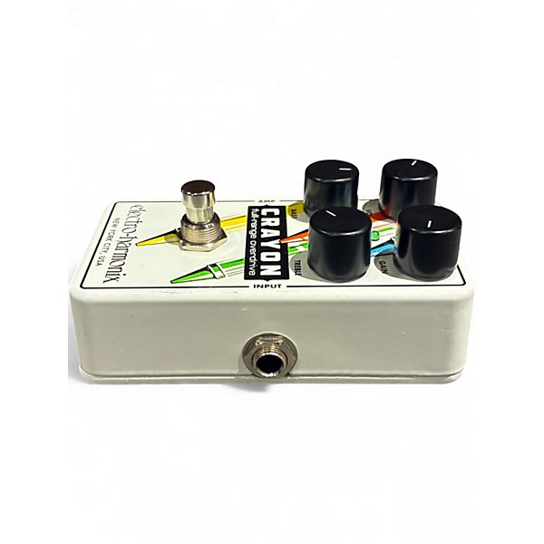 Used Electro-Harmonix Crayon Full Range Overdrive Effect Pedal