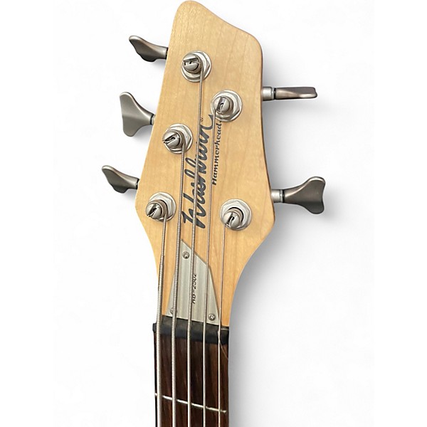 Used Washburn RB2502 Trans Green Electric Bass Guitar