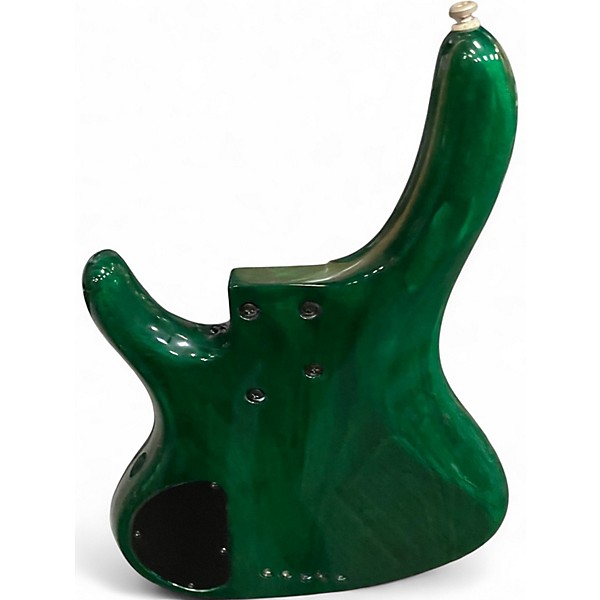 Used Washburn RB2502 Trans Green Electric Bass Guitar