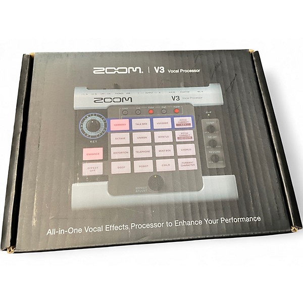 Used Zoom V3 Vocal Processor