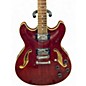 Used Ibanez AS73 Artcore TRANSPARENT CHERRY RED Hollow Body Electric Guitar