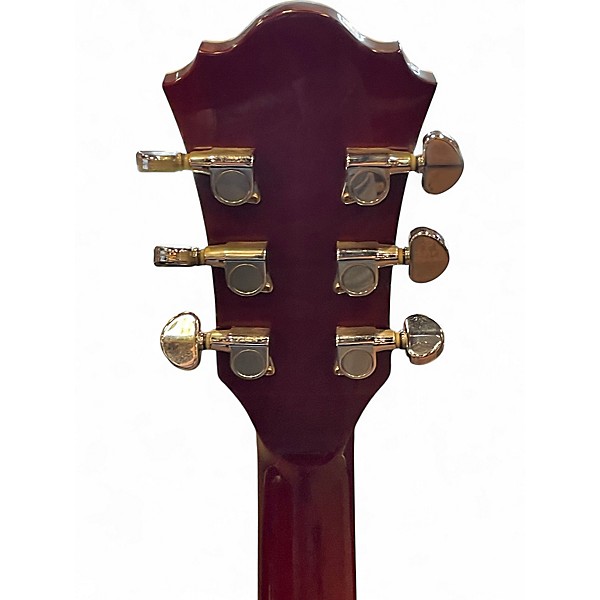 Used Ibanez AS73 Artcore TRANSPARENT CHERRY RED Hollow Body Electric Guitar