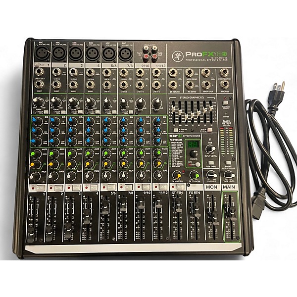 Used Mackie PROFX12 Unpowered Mixer