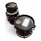 Used Ludwig 4 Piece Questlove Pocket Kit red sparkle Drum Kit
