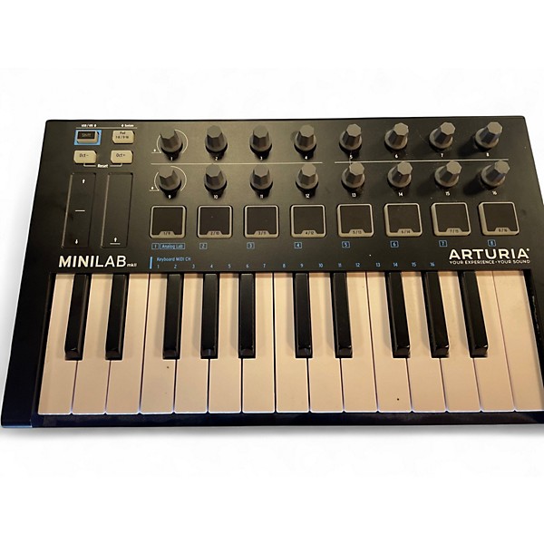 Used Arturia Minilab MKII MIDI Controller