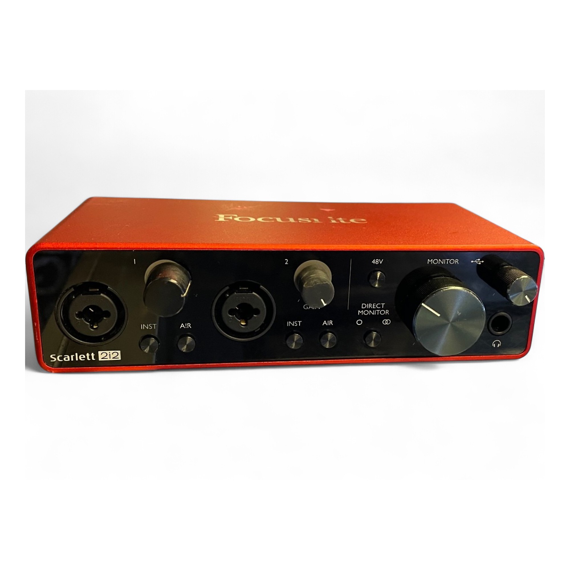 Scarlett 2i2 (gen. 3) オーディオインターフェース Used Focusrite Scarlett 2i2 Gen 3 Audio Interface | Guitar Center