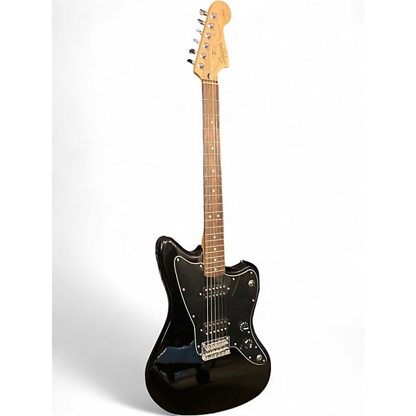 Used Squier Affinity Jazzmaster HH Black Solid Body Electric Guitar