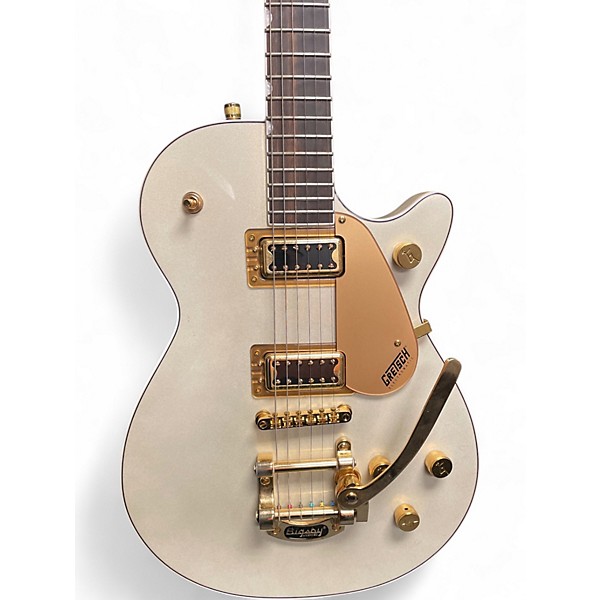 Used Gretsch Guitars G5237TG CHAMPAGNE WHITE Solid Body Electric Guitar