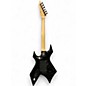 Used B.C. Rich Stranger Things "Eddie's" Inspired NJ Series Warlock Black Solid Body Electric Guitar