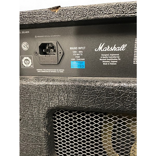 Used Marshall DSL40C 40W 1x12 Tube Guitar Combo Amp