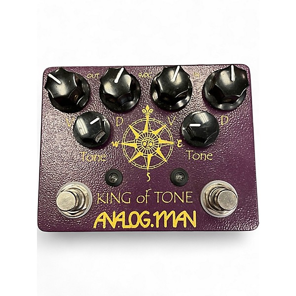 Used Analogman KING OF TONE V4 Effect Pedal