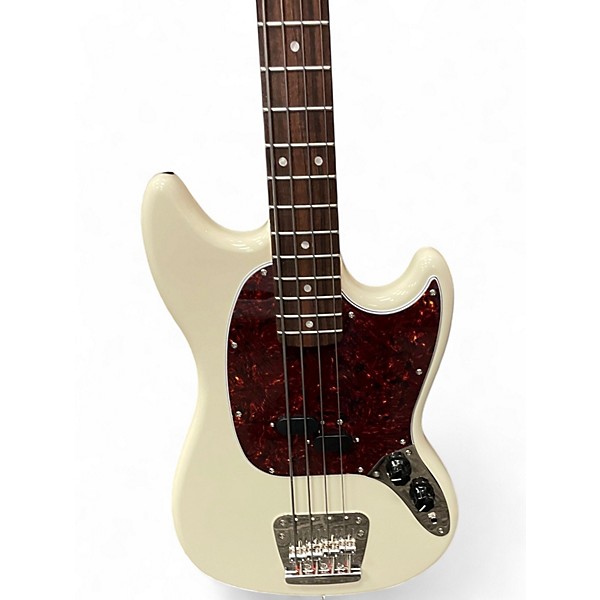 Used Squier Classic Vibe 60s Mustang Olympic White Solid Body Electric Guitar