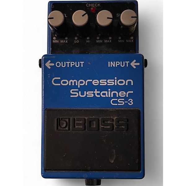 Used BOSS CS3 Compressor Sustainer Effect Pedal