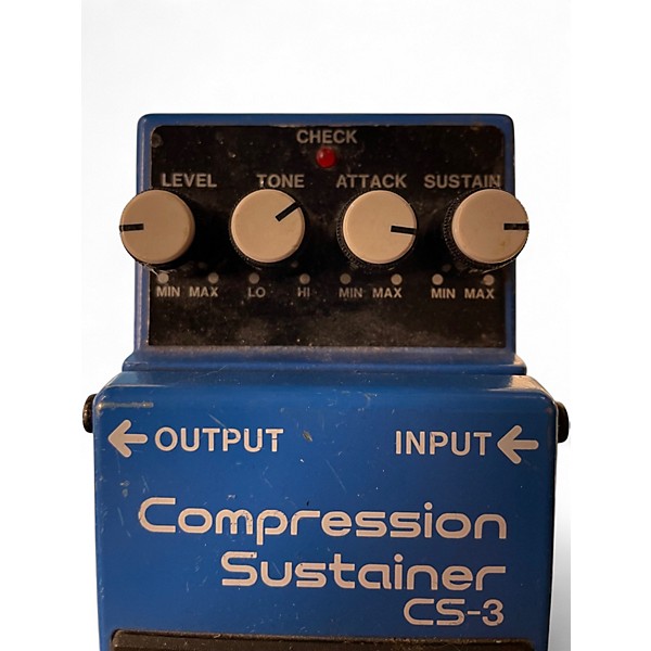 Used BOSS CS3 Compressor Sustainer Effect Pedal