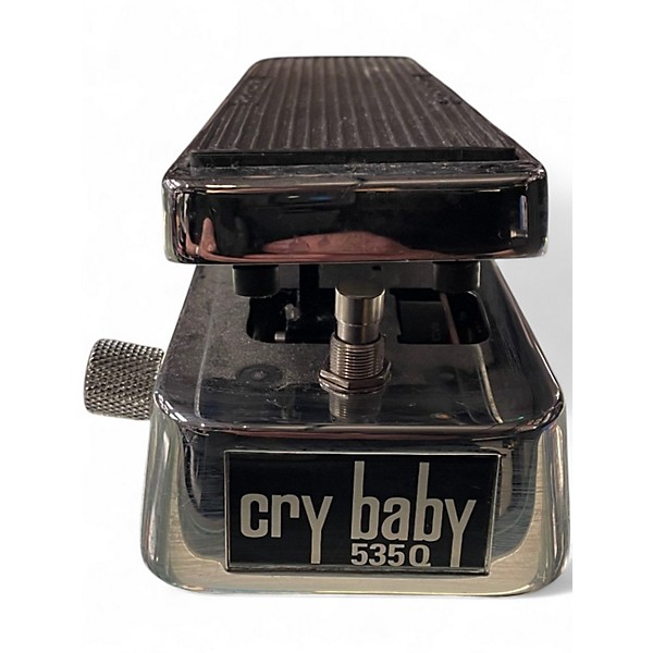 Used Dunlop 535QC Chrome Cry Baby Wah Effect Pedal