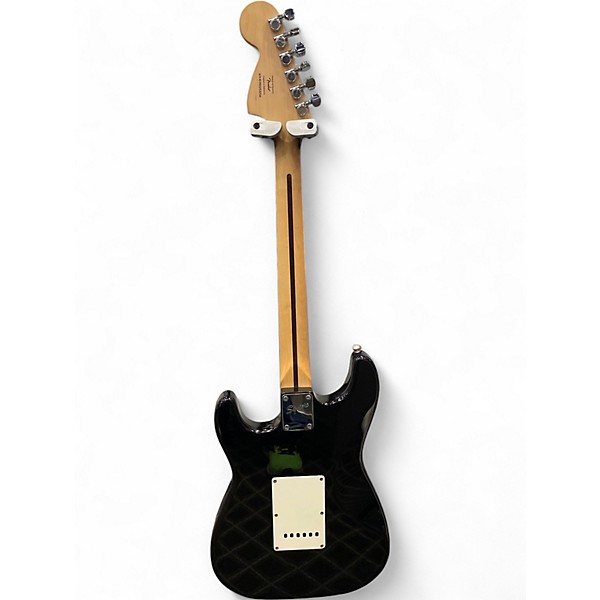 Used Squier Affinity Stratocaster Black Solid Body Electric Guitar