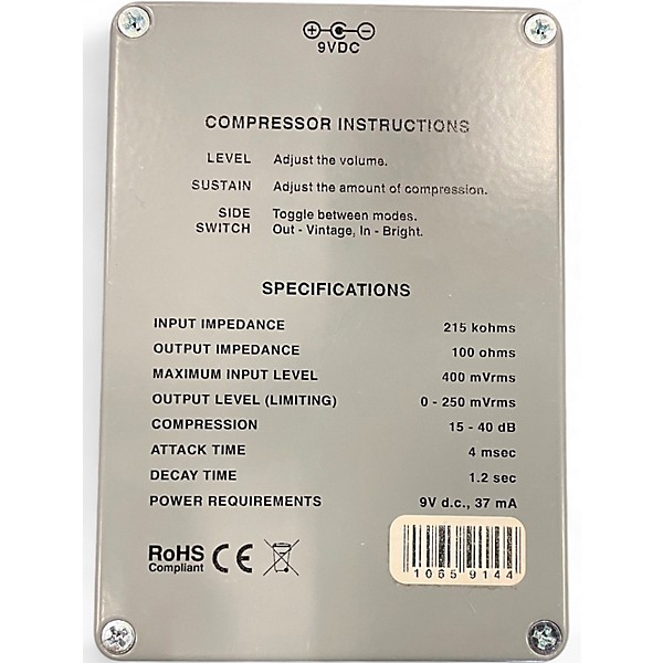 Used Ross COMPRESSOR Effect Pedal