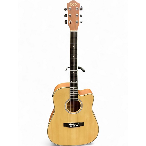Used Bcp acoustic electric Natural Acoustic Electric Guitar