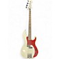 Used Luna Paz Lenchantin Signature Alpine White Electric Bass Guitar thumbnail