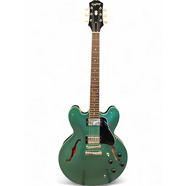 Used Epiphone ES355 Inverness Green Hollow Body Electric Guitar