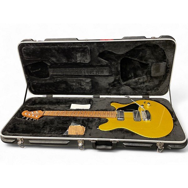Used Ernie Ball Music Man Valentine SATURN Gold Solid Body Electric Guitar