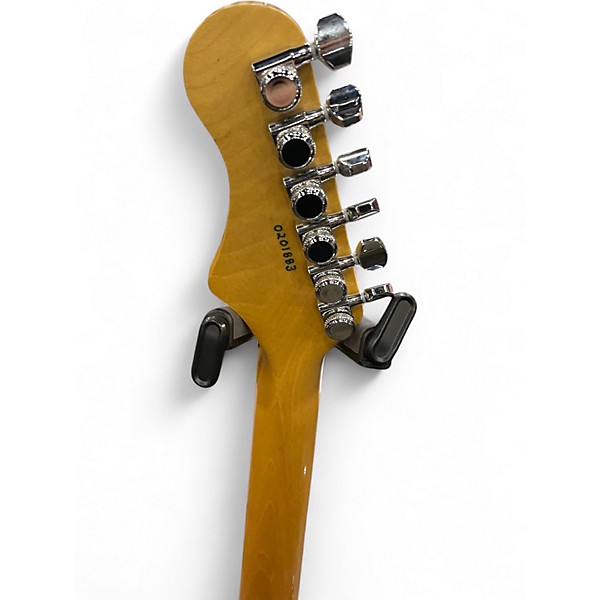 Used Harmony SILHOUETTE Black Solid Body Electric Guitar