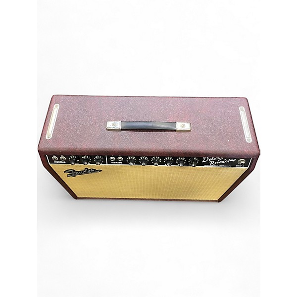 Used Fender FSR 1965 Deluxe Reverb 22W 1x12 Tube Guitar Combo Amp