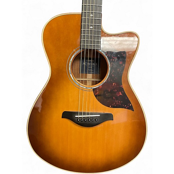 Used Yamaha AC3M DLX Sunburst Acoustic Electric Guitar
