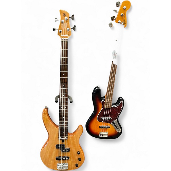 Used Yamaha TRBX174EW Natural Electric Bass Guitar