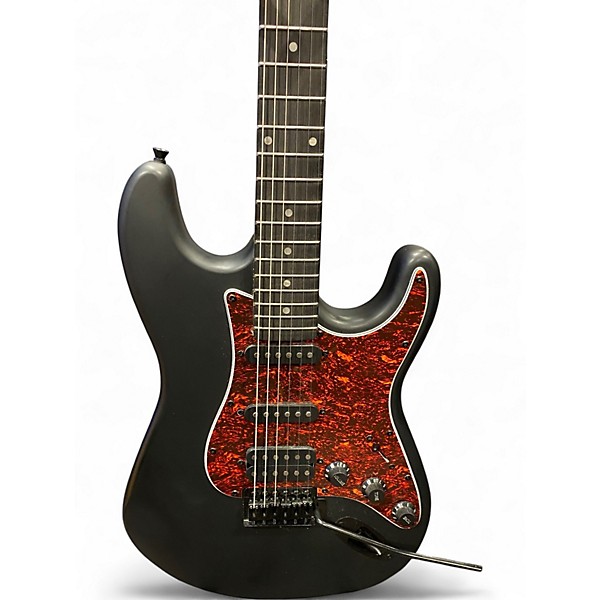 Used Harley Benton H3 Black Solid Body Electric Guitar