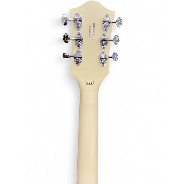 Used Gretsch Guitars G5410T Electromatic "Rat Rod" Vintage White Hollow Body Electric Guitar