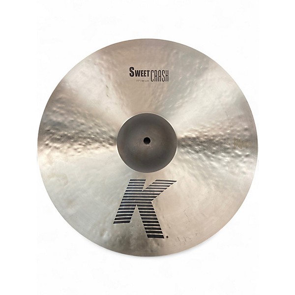 Used Zildjian 17in K Sweet Crash Cymbal