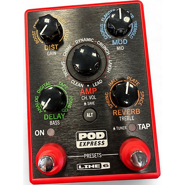 Used Line 6 Pocket Pod Express Amp Modeler Effect Processor