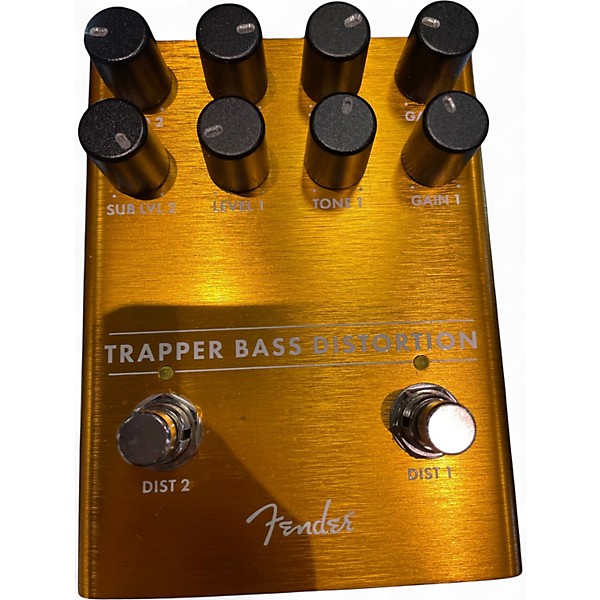 Used Fender Trapper bass distortion Effect Pedal