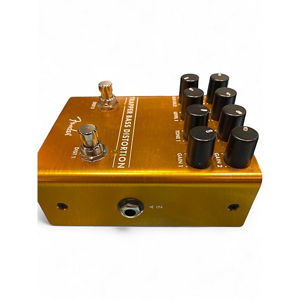 Used Fender Trapper bass distortion Effect Pedal