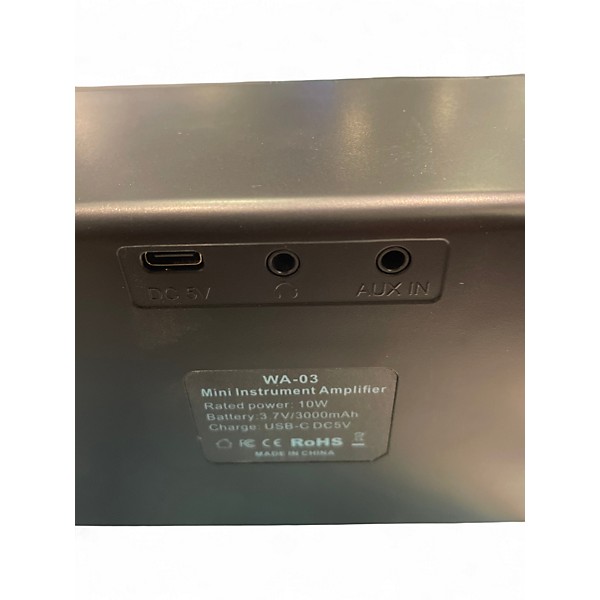 Used Veteto Wa03 Battery Powered Amp