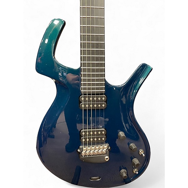 Used 1996 Parker Guitars Fly Deluxe Emerald Green Solid Body Electric Guitar