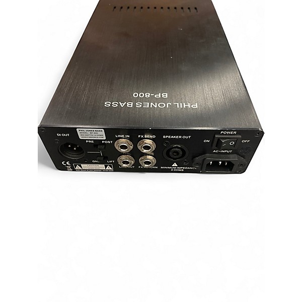 Used Phil Jones Bass BP800 Bass Amp Head