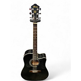 Used Ibanez V70CE Black Acoustic Electric Guitar