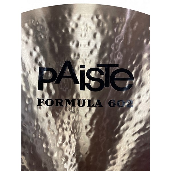 Used Paiste 22in Formula 602 Modern Essentials Cymbal