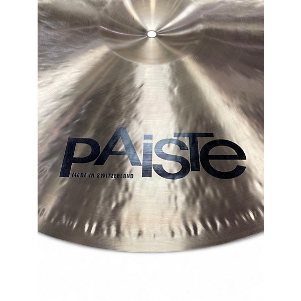 Used Paiste 22in Formula 602 Modern Essentials Cymbal
