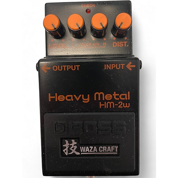 Used BOSS HM-2w Effect Pedal