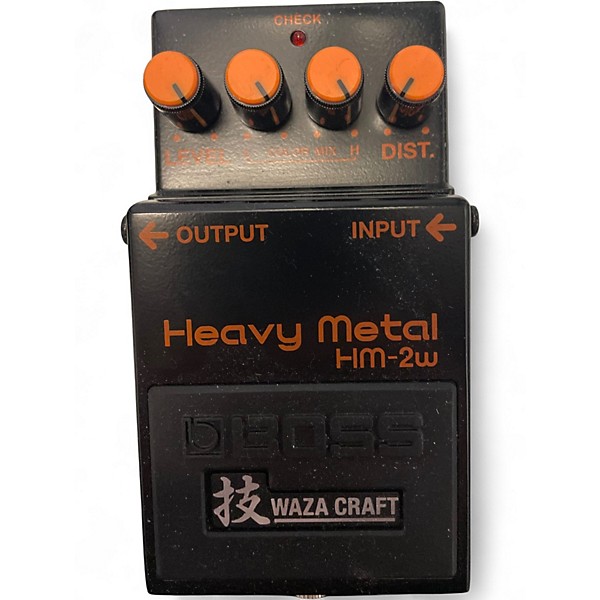Used BOSS HM-2w Effect Pedal