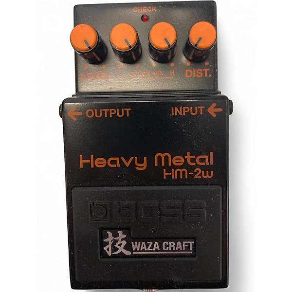 Used BOSS HM-2w Effect Pedal