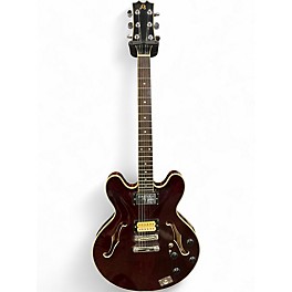 Used Jds H935CH CHERRY QUILT Hollow Body Electric Guitar