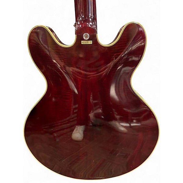 Used Jds H935CH CHERRY QUILT Hollow Body Electric Guitar