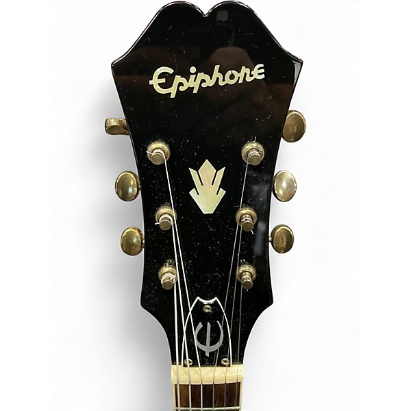Used Epiphone Riviera P93 Wine Red Hollow Body Electric Guitar
