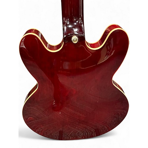 Used Epiphone Riviera P93 Wine Red Hollow Body Electric Guitar