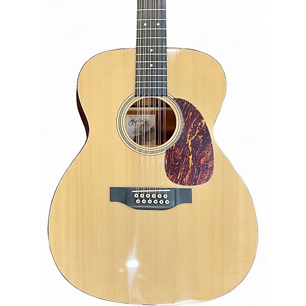 Used Martin J1216GT Satin Natural 12 String Acoustic Guitar